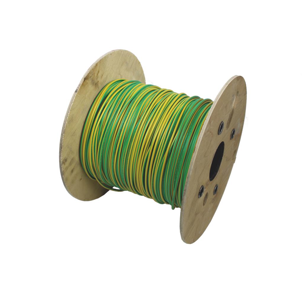 Conduct Solar Cable 6 mm² Yellow/Green - Ground Cable - 500 m